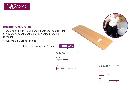 miniatuur van bijgevoegd document 3 van Rechte transferplank in bamboe (kort /  langer) AD156776 / AD156775