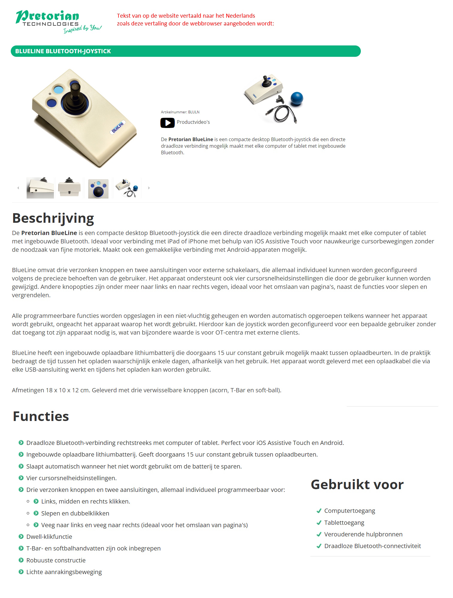 toegevoegd document 4 van BlueLine joystick bluetooth  