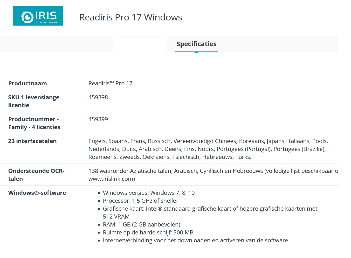 toegevoegd document 4 van Readiris Pro 17 Windows  