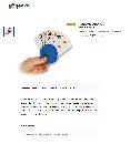 miniatuur van bijgevoegd document 3 van Speelkaartenhouder rond kunststof voor in de hand 