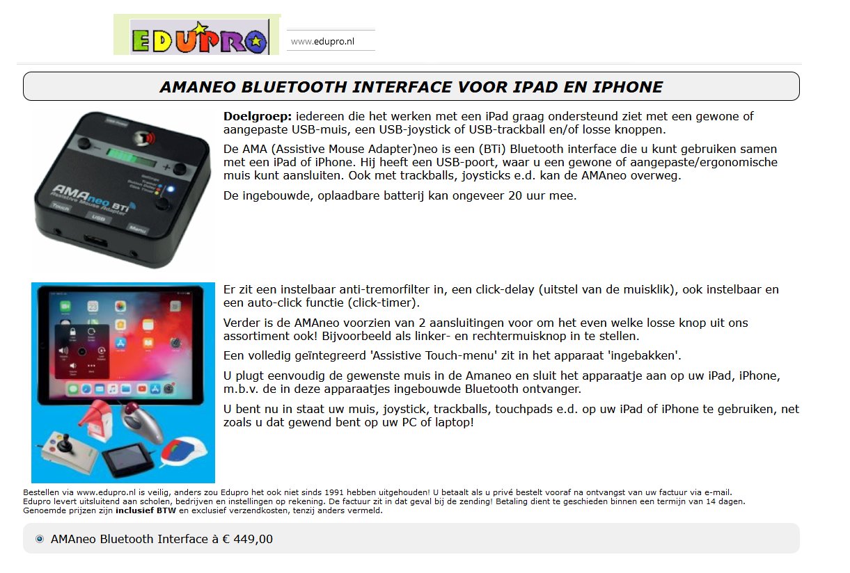 toegevoegd document 8 van Amaneo USB of bluetooth  