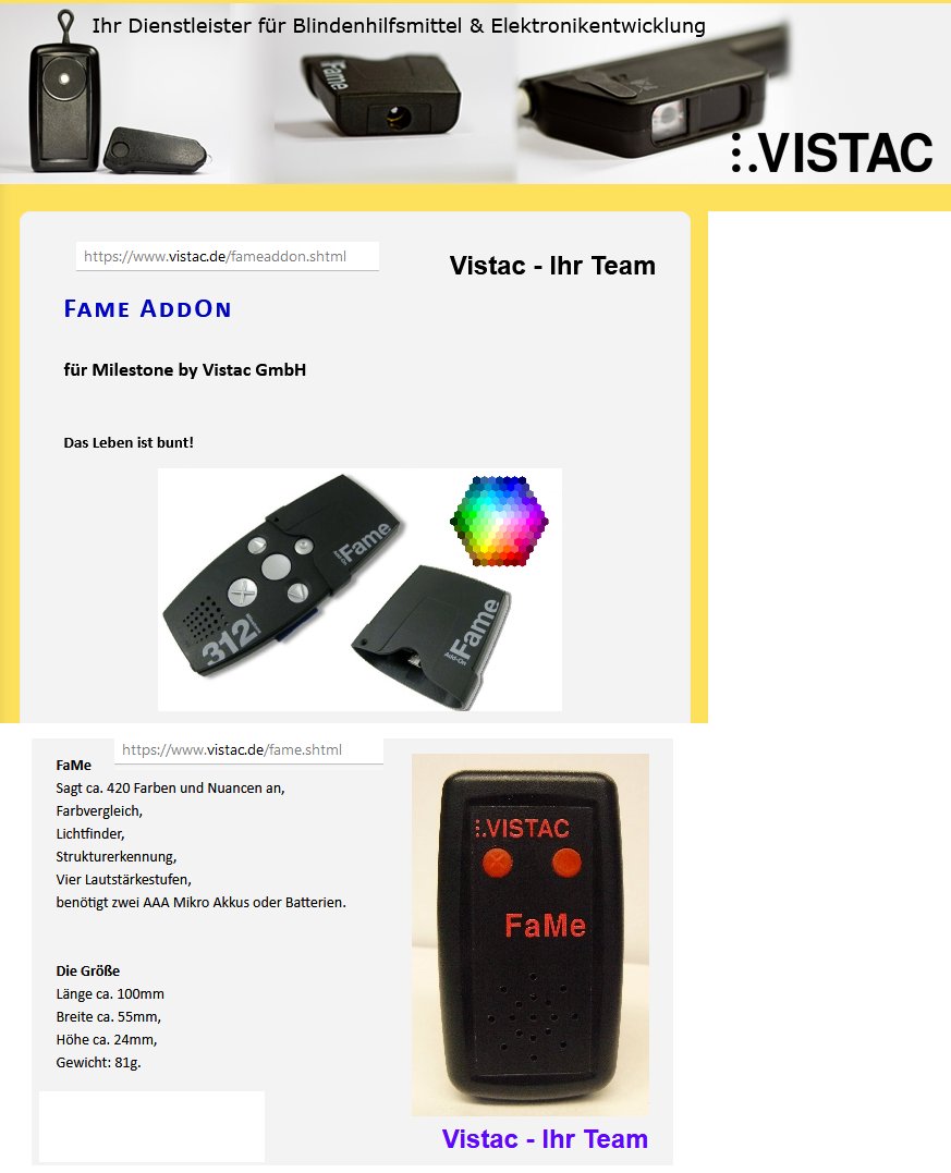 toegevoegd document 3 van Fame kleurendetector voor Milestone (add-on voor 212 en 312) 