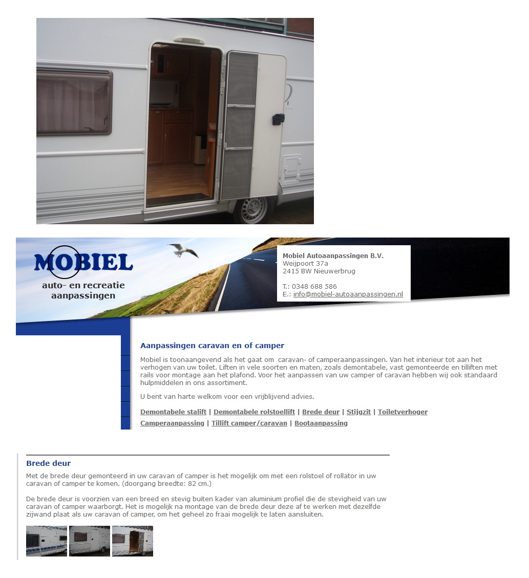 toegevoegd document 2 van Bredere deuren voor caravan  