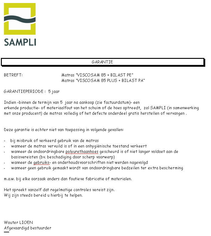 toegevoegd document 9 van Sampli VISCOSAM 50 / 85  (plus)  + BILAST PE  assortiment  