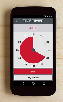 toegevoegd document 1 van Time Timer app ios / android  