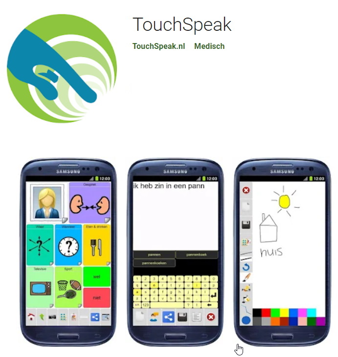 toegevoegd document 1 van TouchSpeak communicatieapp  