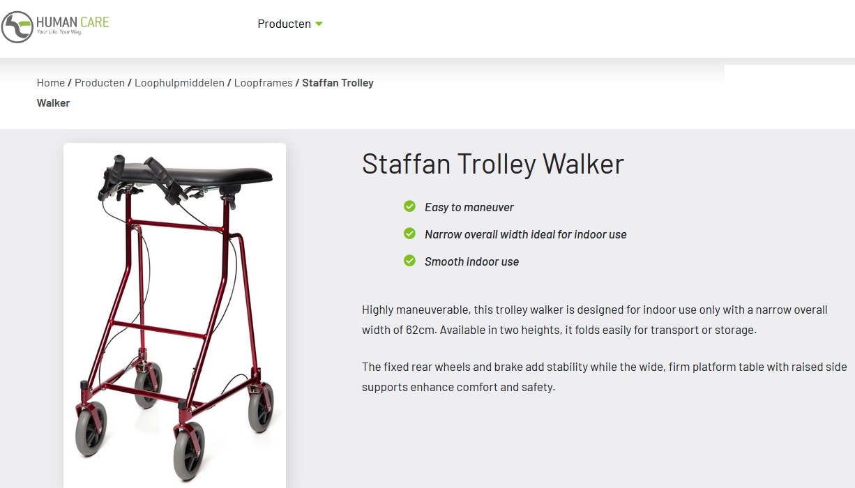 toegevoegd document 2 van Staffan Trolley Walker / Staffan RA  