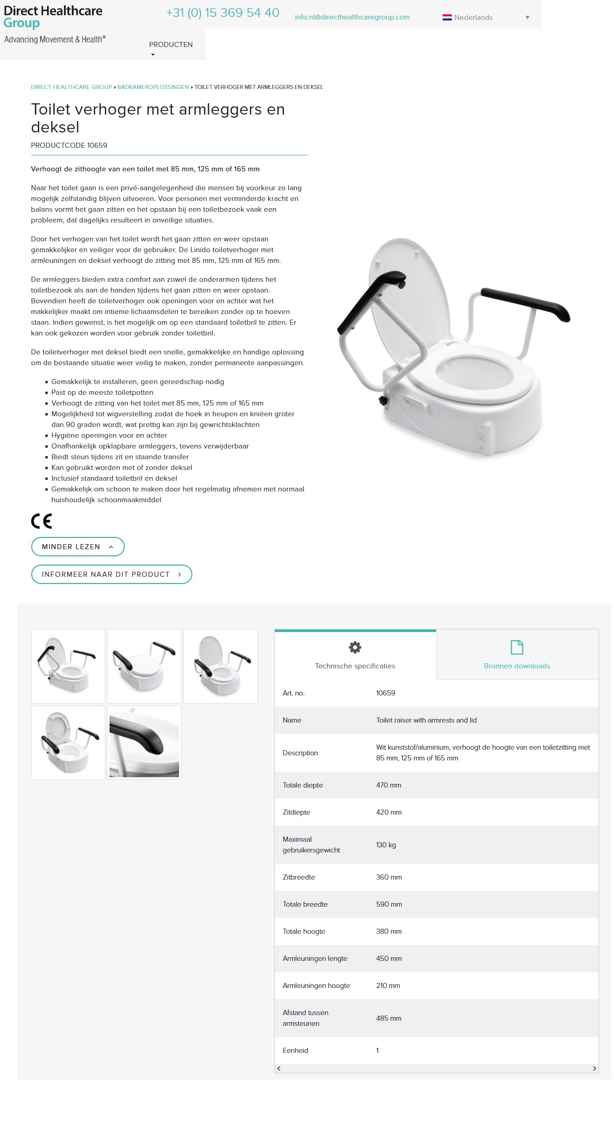 toegevoegd document 4 van Linido toiletverhoger met armleuning en deksel  