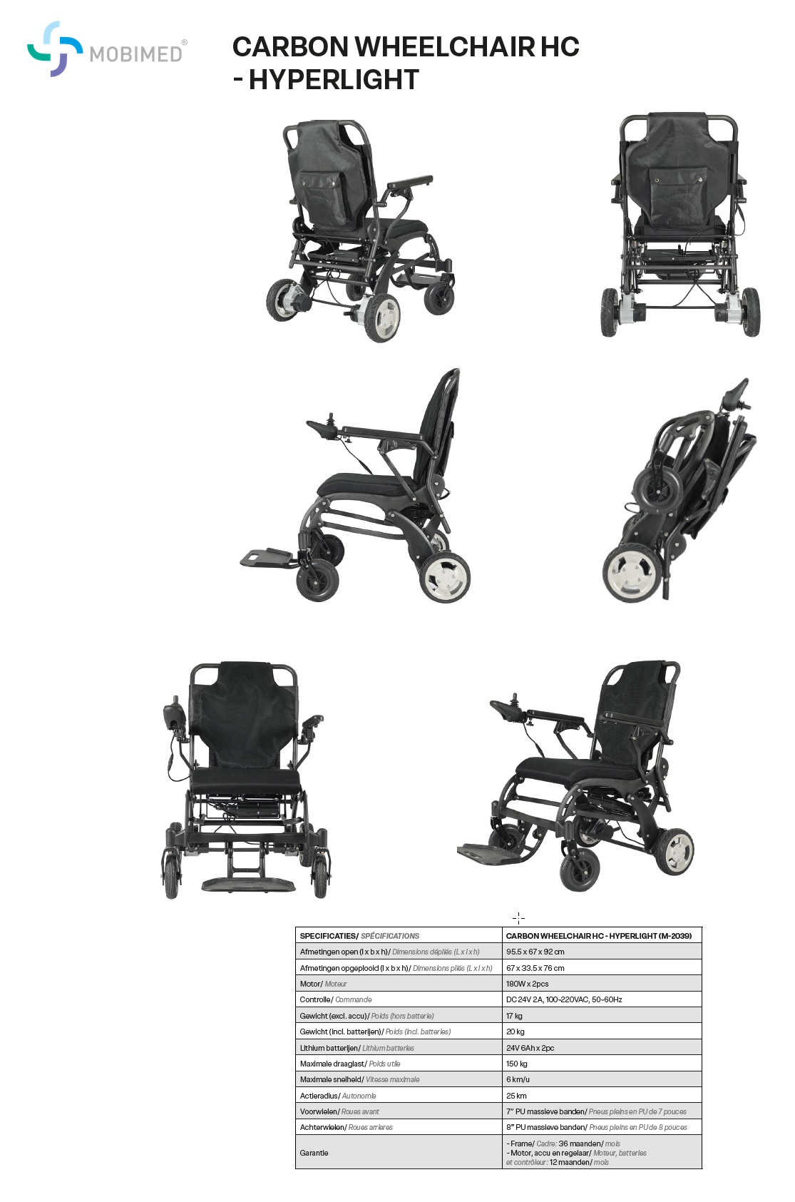 toegevoegd document 3 van Carbon wheelchair HC opvouwbaar  