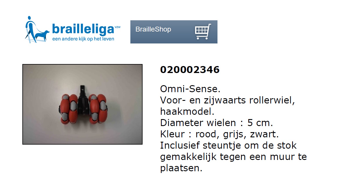 toegevoegd document 2 van Omni-Sense voor- en zijwaarts rollerwiel  