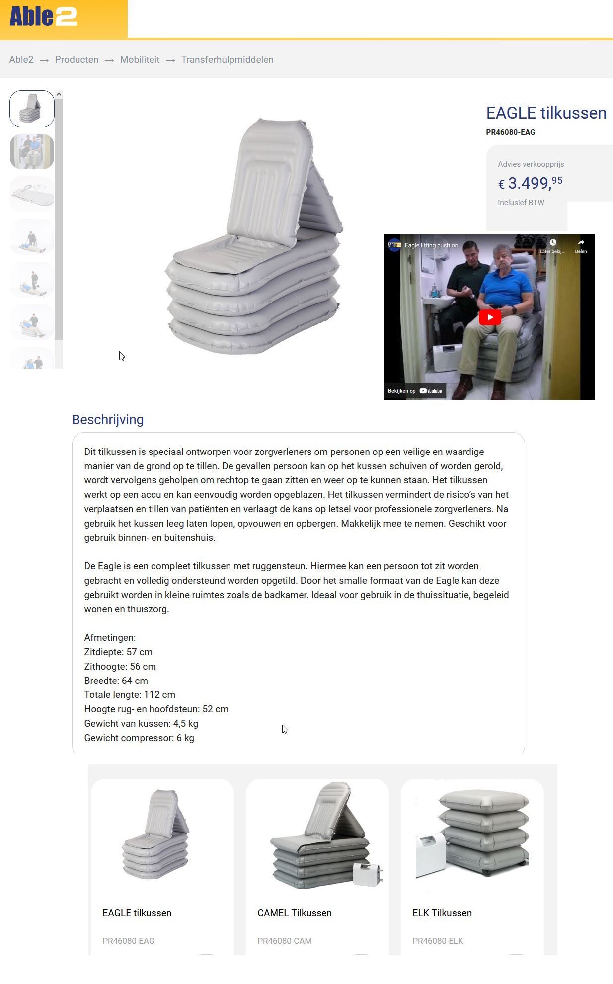 toegevoegd document 3 van Eagle Tilkussen - Oprichthulp  