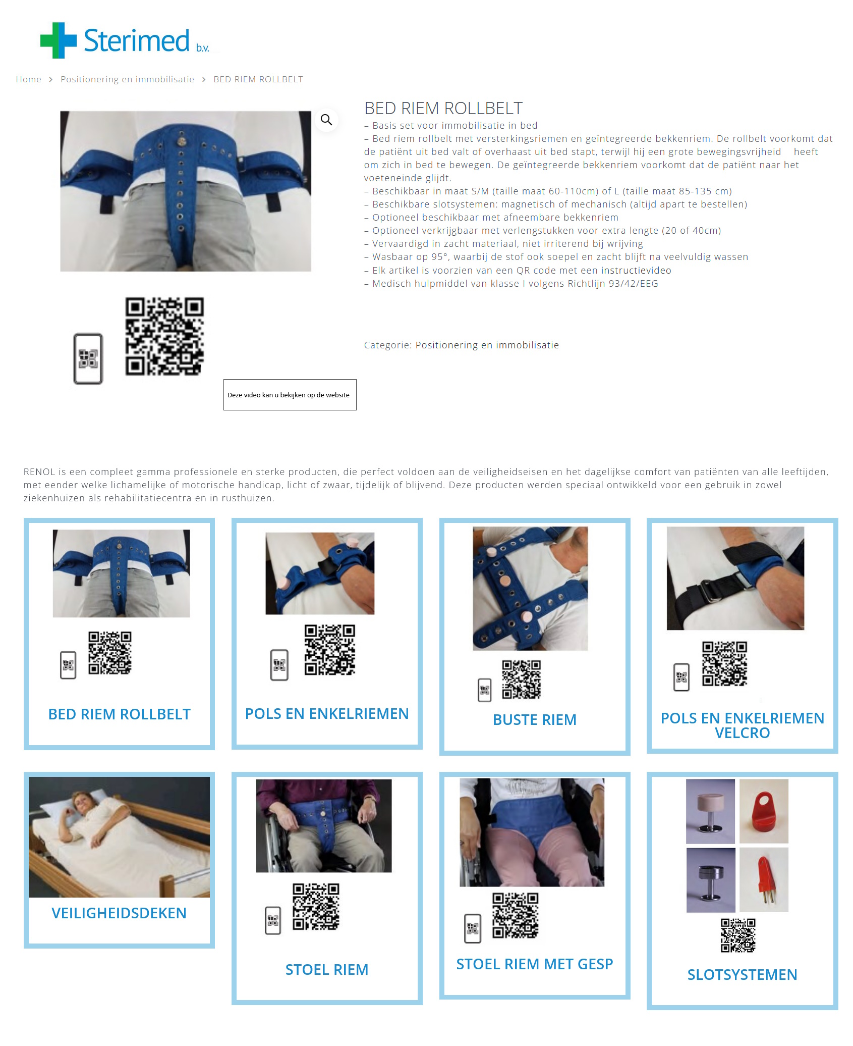 toegevoegd document 4 van Renol Roll belt tailleband komfort versterkt  