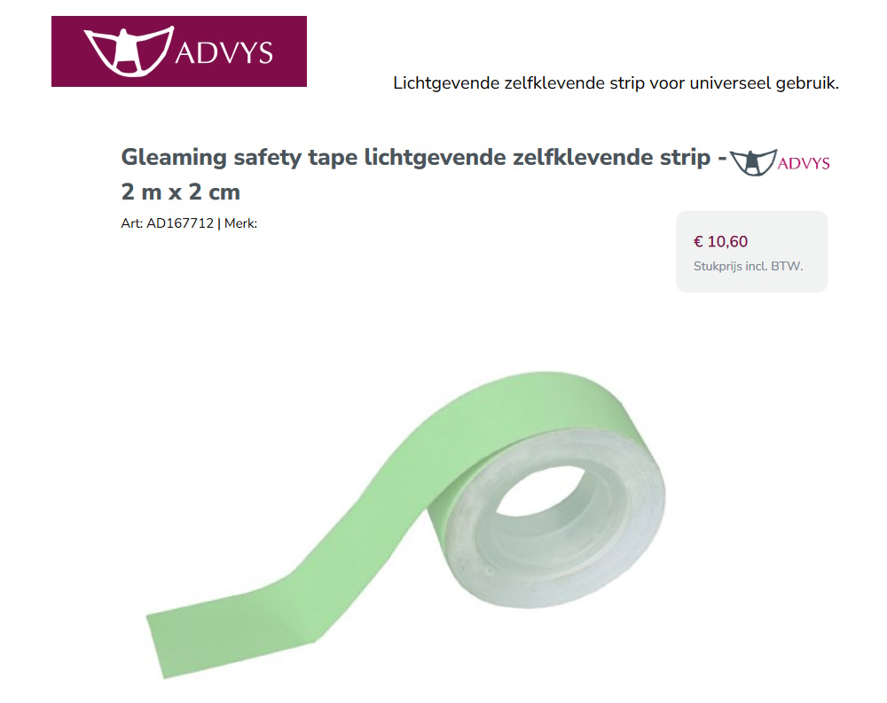 toegevoegd document 2 van Gleaming Safety tape  