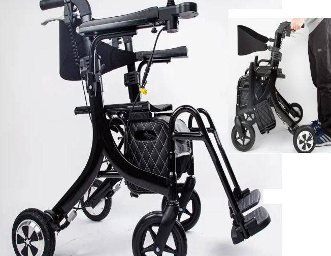toegevoegd document 1 van E-Walk elektrische rollator omvouwbaar tot rolstoel  