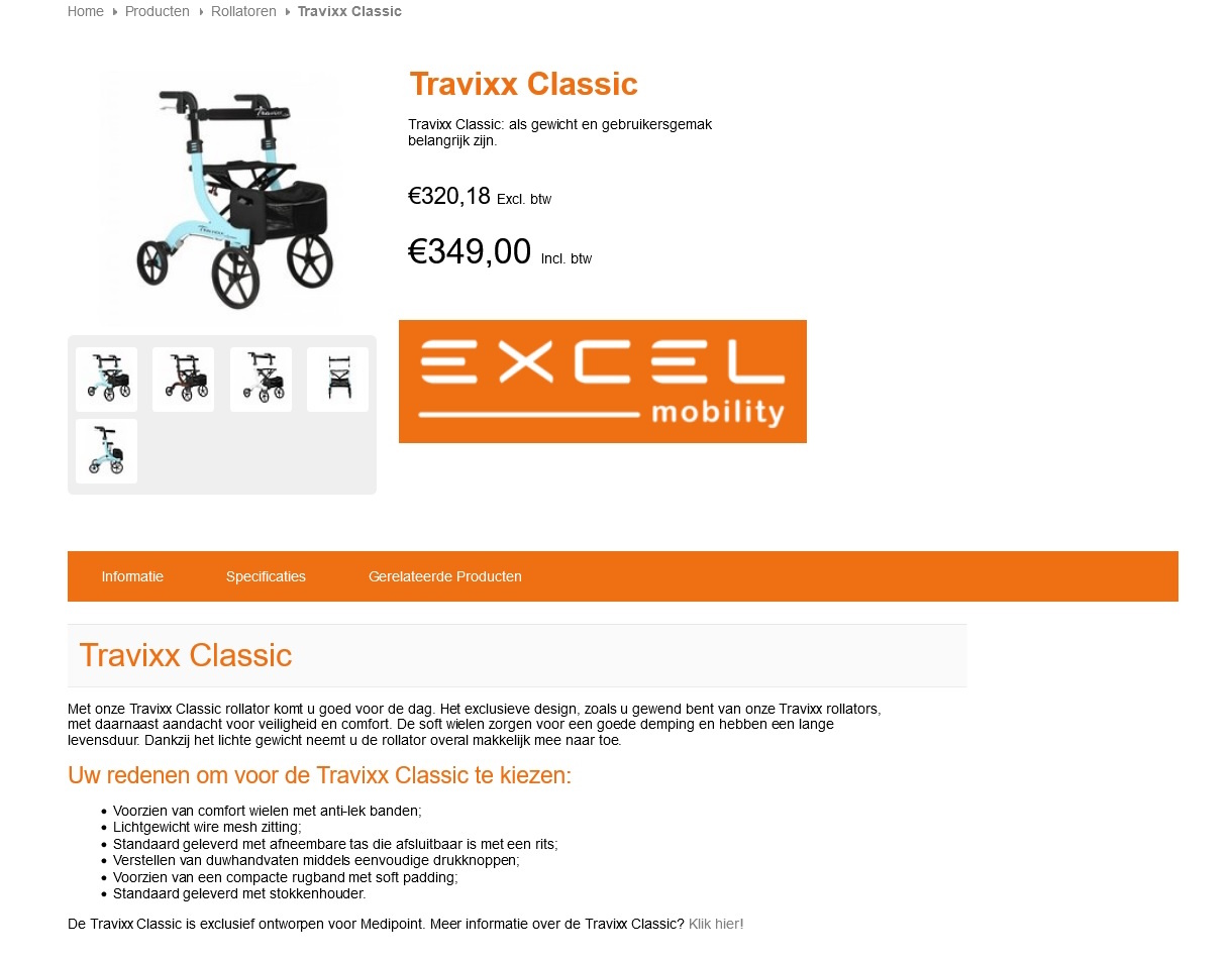 toegevoegd document 2 van Travixx rollator Classic Deluxe Traveller  