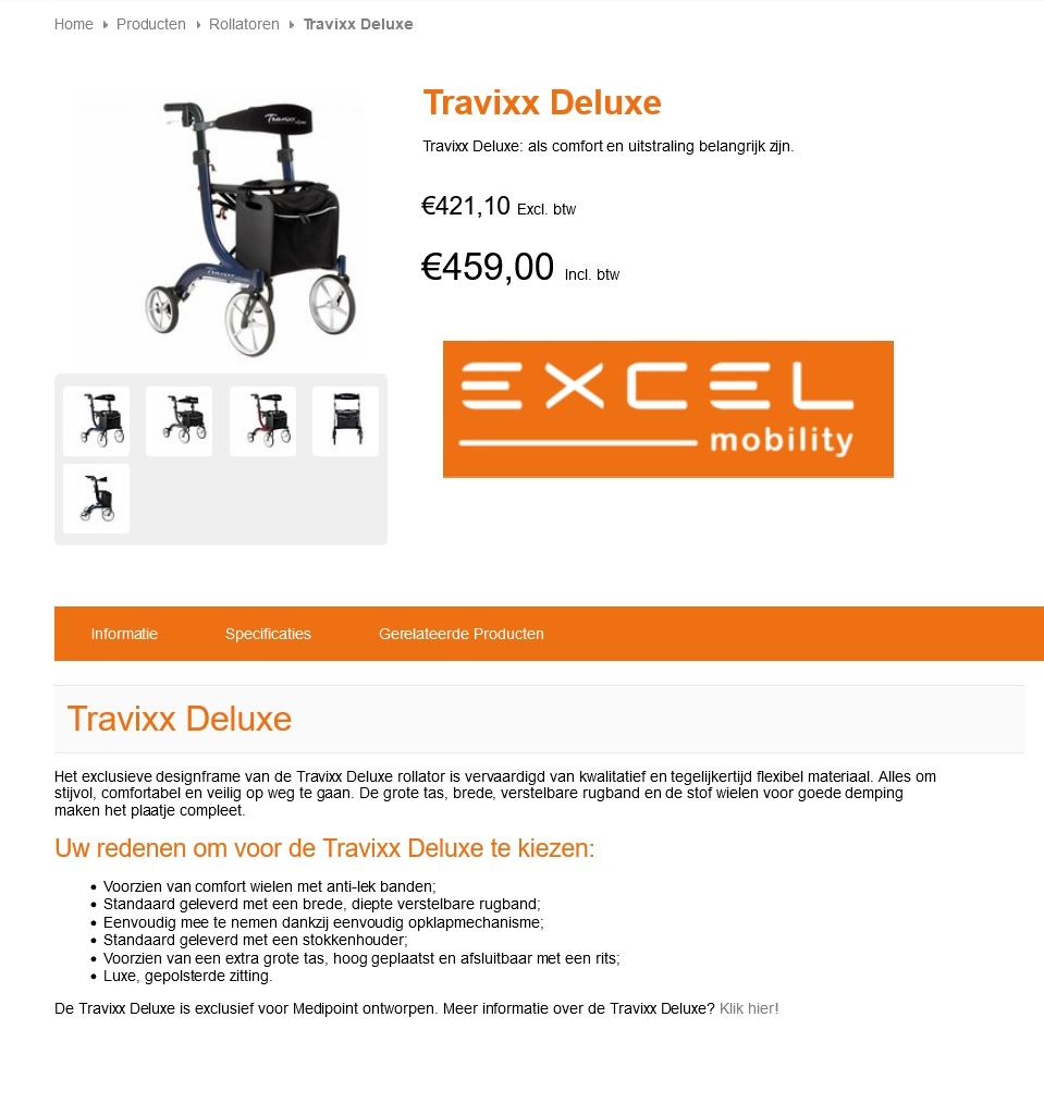 toegevoegd document 3 van Travixx rollator Classic Deluxe Traveller  