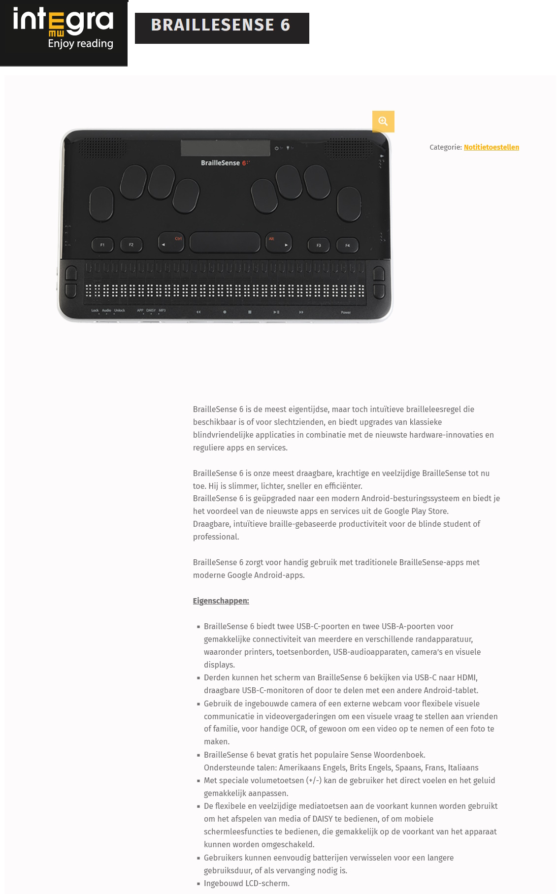 toegevoegd document 2 van BrailleSense 6 (32 cellen)  