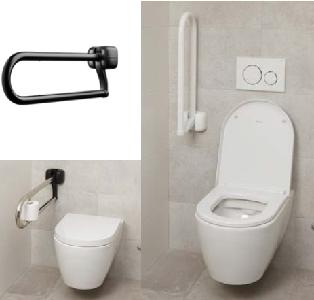 foto van hulpmiddel Opklapbare toiletbeugel Premium