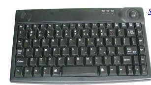 KSI Mini-toetsenbord met trackball 2005