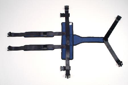 foto van hulpmiddel SafeBelt gordel voor bekken + schouders voor stoel/zetel  Fixatiegordel ATVGC