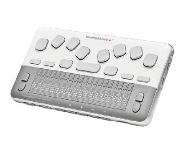 foto van hulpmiddel BrailleSense 6 mini (20 cellen)