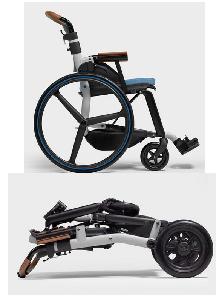 ZOOF Urban compact opvouwbare rolstoel / plooibaar (grote wielen)